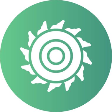 Eşsiz Yaprak Vektörü Kabartma Simgesi