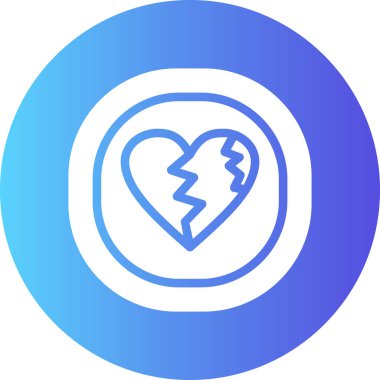 kırık simge vektör illüstrasyonu