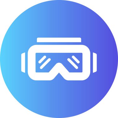 Vr. Web simgesi basit illüstrasyon