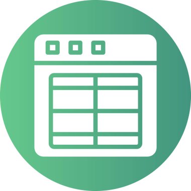 Takvim vektör simgesi modern basit illüstrasyon