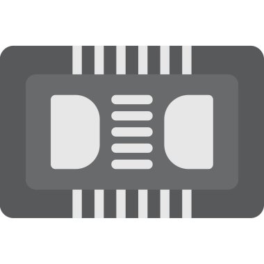 Tek bir güç simgesinin vektör illüstrasyonu