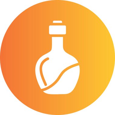 şişe simgesi vektör illüstrasyonu