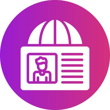 Evrak çantalı bir adamın vektör çizimi