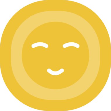 Mutlu yüz altın sikke