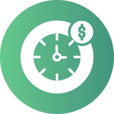 vektör zaman simgesi çizimi