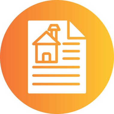 Belge simgesinin vektör illüstrasyonu