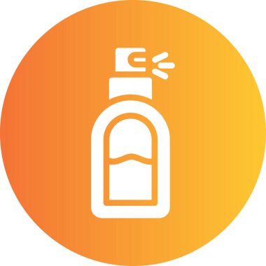 Şişe. Web simgesi basit illüstrasyon