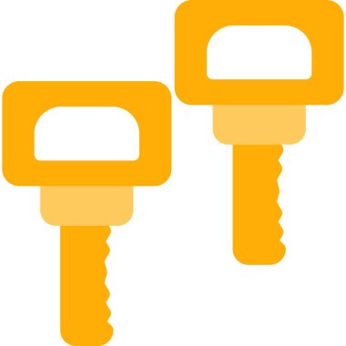 Anahtar. Web simgesi basit illüstrasyon