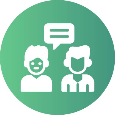 İnsan simgesinin vektör illüstrasyonu