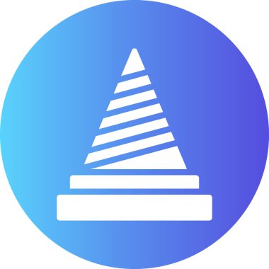 koni web simgesi basit illüstrasyon