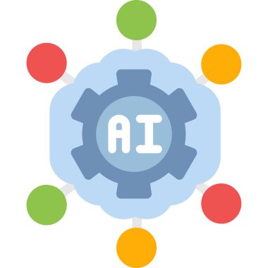 ai zeka yapay zeka simgesi