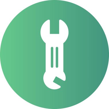 Bir anahtar simgesinin vektör çizimi