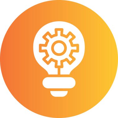 ampul simgesi vektör illüstrasyonu.