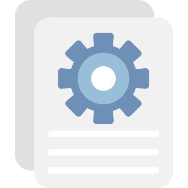 vektör düz renk simgesi ayarlanıyor