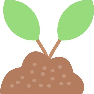 Ağaç. Web simgesi basit illüstrasyon