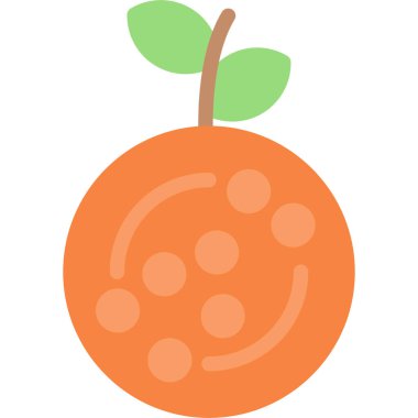 Meyve. Web simgesi basit illüstrasyon