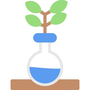 Ağaç simgesinin vektör illüstrasyonu