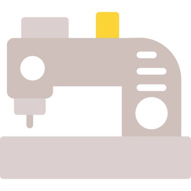 sewing machine. web icon simple design