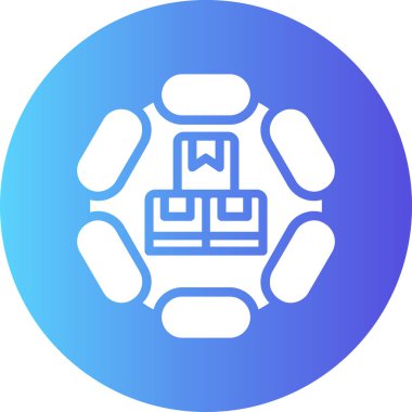 Gıda simgesinin vektör illüstrasyonu