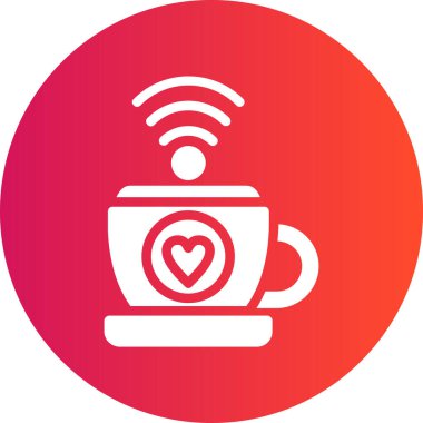 kahve kupası simgesi, vektör illüstrasyon tasarımı