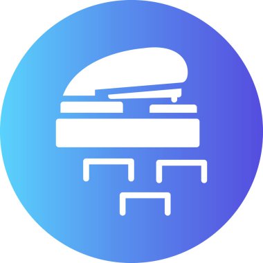 Hamburger web simgesi basit tasarım