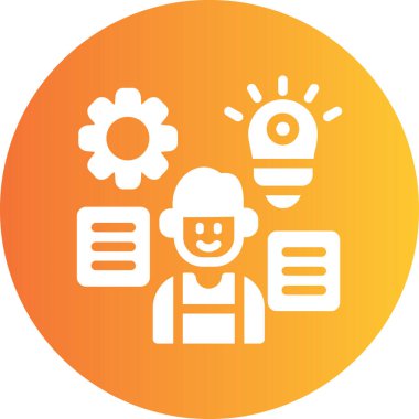 seo modern simgesinin vektör illüstrasyonu