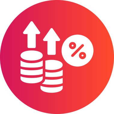 İş grafiği Web simgesi vektör illüstrasyonu