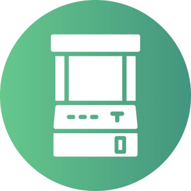 yazıcı simgesi, vektör illüstrasyon tasarımı