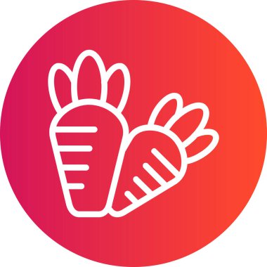 Tek bir el simgesinin vektör illüstrasyonu