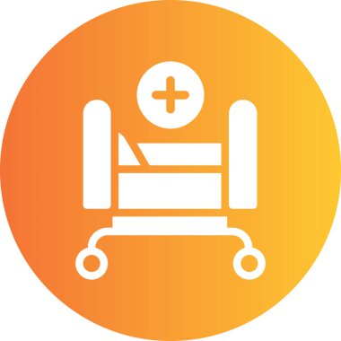 Hastane Simgesi Vektör İllüstrasyonu