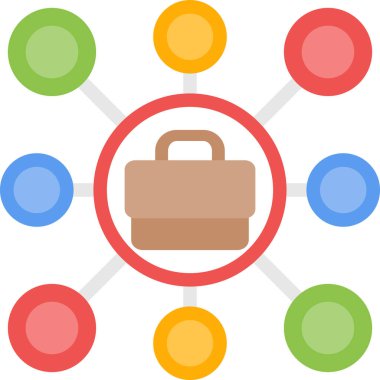 seo modern simgesinin vektör illüstrasyonu