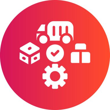 İş ve finans ikonu kavramının vektör illüstrasyonu