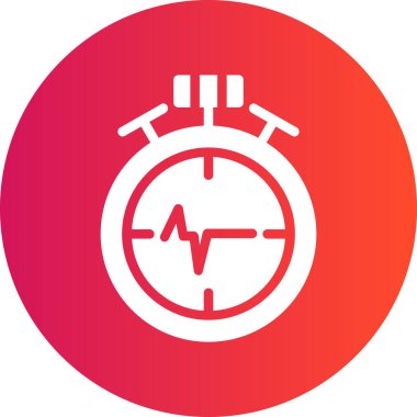 nabız vektörü resimleme şablonu