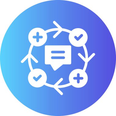 Modern basit simgenin vektör illüstrasyonu