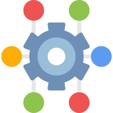 dişlilerin vektör illüstrasyonu