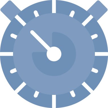 Saat saat saat simgesi düz stil