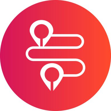 Vektör Konum pin simgesi