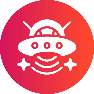 Şirin bir simgenin vektör illüstrasyonu