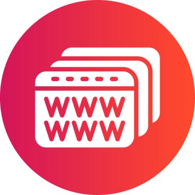 vektör web simgesi çizimi