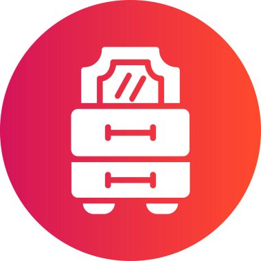 Modern simgenin vektör illüstrasyonu