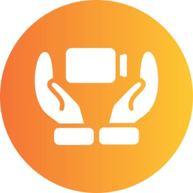 Bir b eksikliği simgesinin vektör çizimi