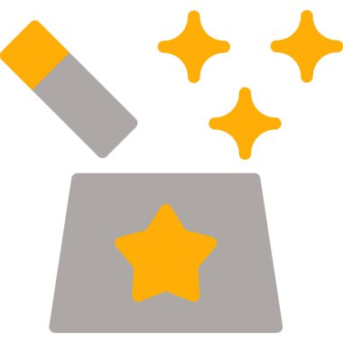 Yıldızlar. Web simgesi basit illüstrasyon