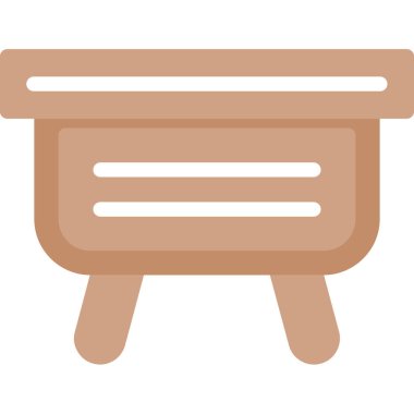 tahta günlük vektör simgesi