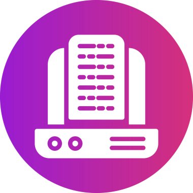 Vektör Defteri Simgesi illüstrasyonu