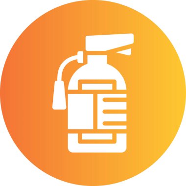 Temizlik makinesinin vektör illüstrasyonu