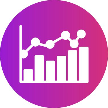 İş ve finans simgesinin vektör illüstrasyonu