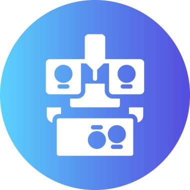 kamera web simgesi, basit vektör illüstrasyonu