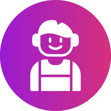 Maskeli bir adamın vektör çizimi