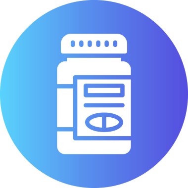 İlaç simgesinin vektör illüstrasyonu