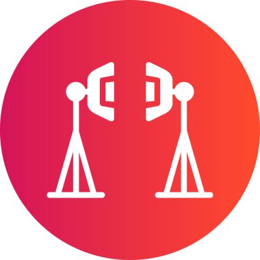 Modern bir simgenin vektör illüstrasyonu